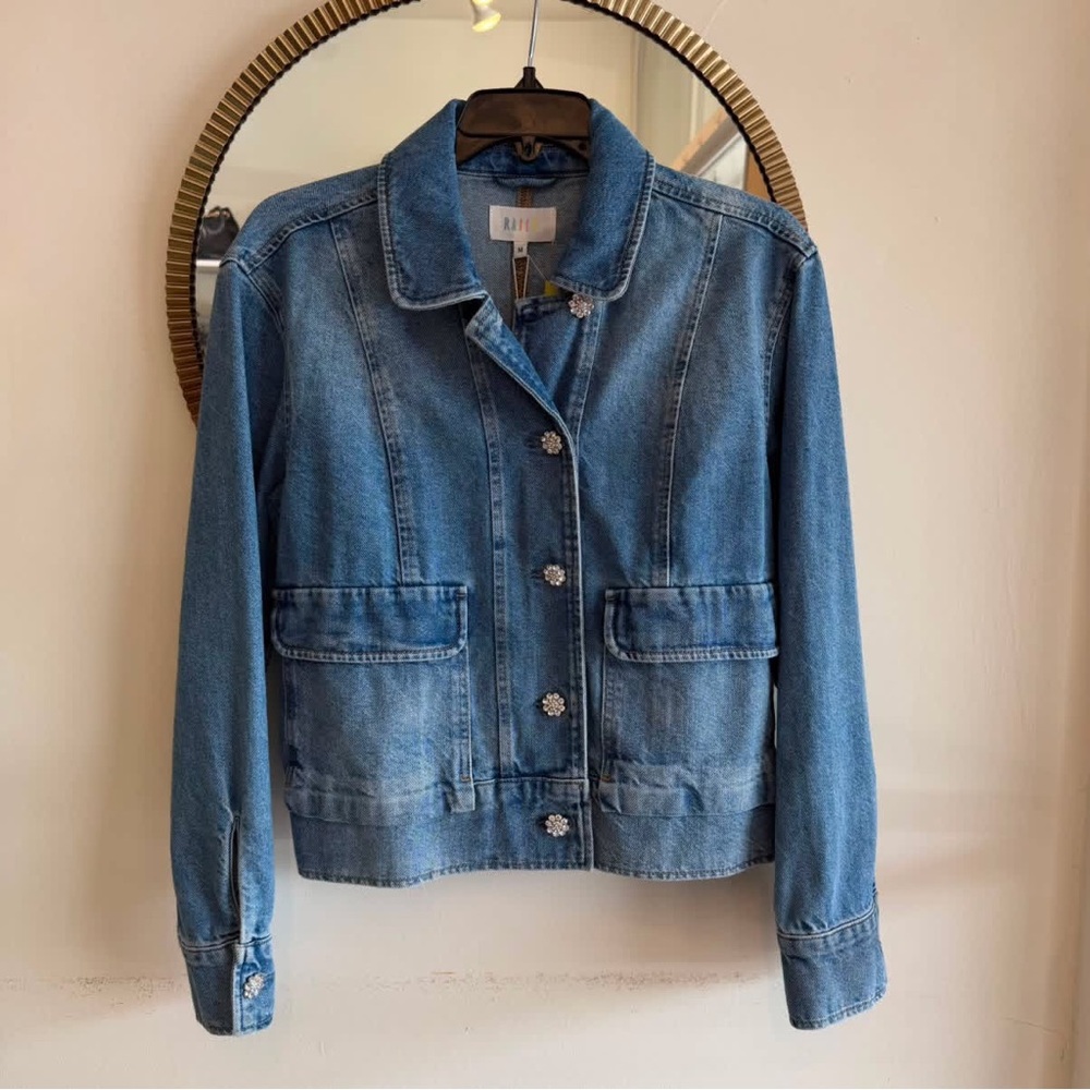 Rails Light Wash Size M Jacket